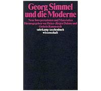 Georg Simmel Und Die Moderne