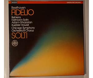 Georg Solti & Chicago Symphony Orchestra und Chor / Peter Hofmann / Hildegard Behrens / Theo Adam / Hans Sotin / Sona Ghazarian / David Kuebler / Gwynne Howell u.a. - Beethoven: Fidelio (Gesamtaufnahme, Deutsch) [Vinyl Schallplatte] [3 LP Box-Set] [Import]