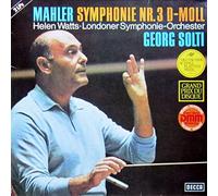 Georg Solti & London Symphony Orchestra - Mahler: Symphonie Nr. 3 d-moll [Vinyl Doppel-LP] [Schallplatte]