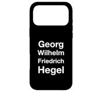Georg Wilhelm Friedrich Hegel Coque pour iPhone 17 Pro Max