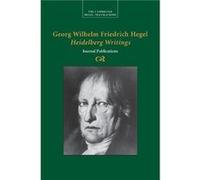 Georg Wilhelm Friedrich Hegel Heidelberg Writings - Georg Wilhelm Fredrich Hegel - Cambridge University Press - Livre en Anglais - Paperback Georg Wilhelm Fredrich HegelGeorg Wilhelm Fredrich Hegel (A