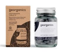 Georganics Comprimés naturels brossage des dents avec charbon actif, 120 comp