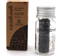 Georganics Dental Floss Activated Charcoal 50m 1 Unité
