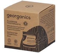 GEORGANICS Dentifrice au fluorure de calcium et charbon activé Dentifrice(S) 60 ml