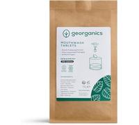 Georganics Lot de 720 pastilles de bain de bouche bio aromatisé à la menthe verte pour mauvaise haleine