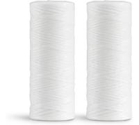 Georganics - Recharge de Fil Dentaire Naturel Biodégradable - Fabriqué en Soie Ahimsa Pure, Cire de Candellila et Arôme Biologique - Vegan, SLS, Cruelty et Gluten Free - Menthe Verte - Pack de 2x50m