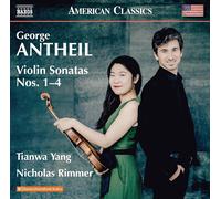 George Antheil – Sonates pour violon n°1 à n°4 – CD – NAXOS