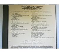 George - Baroque Arias [Import]