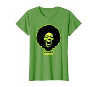 George Clinton Funkadelic Cerveau d'asticot Vert T-Shirt, Femme, Herbe, S