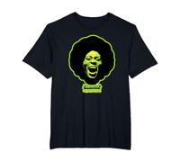 George Clinton Funkadelic Cerveau d'asticot Vert T-Shirt, Homme Grandes Tailles, Noir, 6X Tall