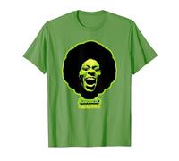 George Clinton Funkadelic Cerveau d'asticot Vert T-Shirt, Homme, Herbe, S