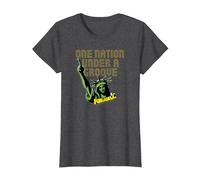 George Clinton Funkadelic Statue de la Liberté T-Shirt, Femme, Chiné Foncé, S