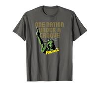 George Clinton Funkadelic Statue de la Liberté T-Shirt, Homme, Asphalte, S