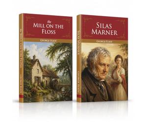 George Eliot Collection - Set of 2 Classic Books | The Mill on the Floss & Silas Marner | Premium Paperback Edition | English Literary Fiction | Timeless Classics for Readers, Students & Collectors