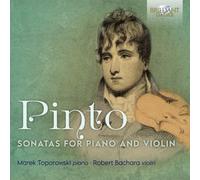 George Frederick Pinto Pinto: Sonatas for Piano and Violin (CD) Album