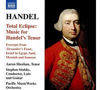 Sheehan / Pacific Musicworks Orchestra – Total Eclipse : Musique pour ténor d'Haendel – CD – NAXOS