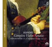 Handel, G.F. – Intégrale des sonates pour violon – CD – Import – Harmonia Mundi