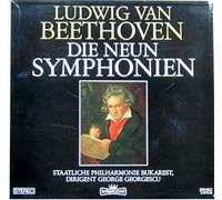 George Georgescu - Ludwig van Beethoven - Orchestra Simfonica A Filarmonicii De Stat "George Enescu" , Dirigent George Georgescu - Die Neun Symphonien - Intercord - 976-09 Z, Intercord - (J 976/2)