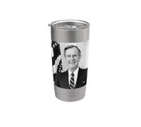 George H. W. Bush Gobelet isotherme en acier inoxydable double paroi