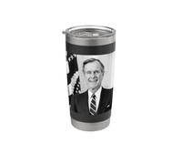 George H. W. Bush Gobelet isotherme en acier inoxydable double paroi