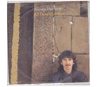 GEORGE HARRISON - all those years ago 45 rpm single
