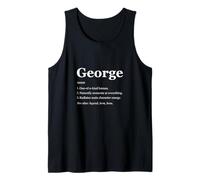 George is A Legend Dictionary Definition Funny Saying Débardeur