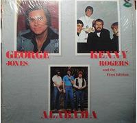 GEORGE JONES/ ALABAMA/ KENNY ROGERS - s/t (GUSTO 0094 LP)