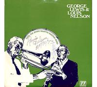 George Lewis & Louis Nelson - George Lewis & Louis Nelson with the Barry Martyn Ragtime Band: mit Autogramm / signiert - Vinyl LP