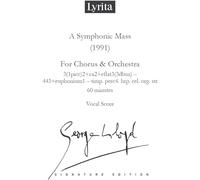 George Lloyd - Lloyd: A Symphonic Mass for chorus & orchestra Vocal Score