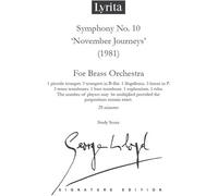 George Lloyd - Lloyd: Symphony No. 10 - Study Score [Compact Discs]