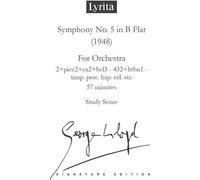 George Lloyd - Lloyd: Symphony No. 5 - Study Score [Compact Discs]