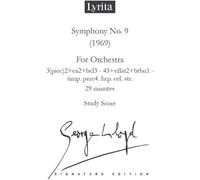 George Lloyd - Lloyd: Symphony No. 9 - Study Score [Compact Discs]