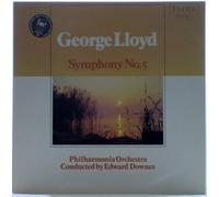 George Lloyd Symphony No. 5. Original Lyrita stereo LP 1982. TAS listed recording.