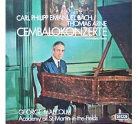 George Malcolm - Cembalokonzerte (und andere Werke) von C.Ph.E. Bach und Thomas Arne [Vinyl LP] [Schallplatte]