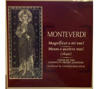 GEORGE MALCOLM - monteverdi: magnificat a sei voci / messa a quattro voci LP