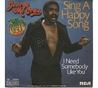 George McCrae - Sing a happy song (1975) / Vinyl single [Vinyl-Single 7'']