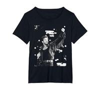 George Michael Wham! Concert d'adieu Wembley I'm Your Man T-Shirt, Femme Grandes Tailles, Noir, 2X