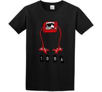 George Orwell 1984 T-Shirt Men's Black Tee