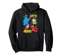 George Pig and Cookie Monster Let's Rock Sweat à Capuche