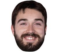 George Robinson (Beard) Big Head. Masque plus grand que nature.