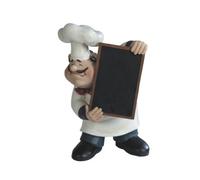 George S. Chen Imports Chef Tenant Un Plateau Figurine, 27,9 cm