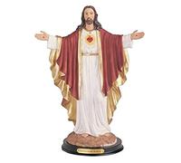 George S. Chen Imports Figurine sacré-cœur de Jésus - Décoration Religieuse - 30,5 cm
