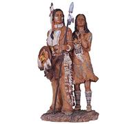 George S. Chen Imports SS-G-11334 Figurine de Collection Couple Indien