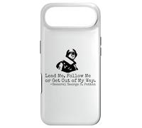 George S. Patton Citation de la Seconde Guerre Mondiale Général Patton Coque pour iPhone Air