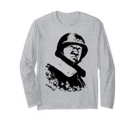 George S. Patton US Army WW2 Général Manche Longue