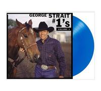 George Strait – #1's Vol. 1 – Vinyle LP neuf, coloris bleu