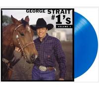 George Strait – #1's Vol. 1 – Vinyle LP neuf, coloris bleu