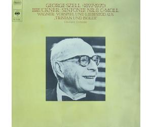 George Szell & Cleveland Orchestra - Bruckner: Sinfonie Nr. 8 c-moll / Wagner: Vorspiel und Liebestod [Vinyl Doppel-LP] [Schallplatte]