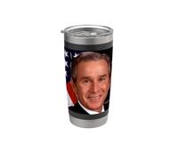 George W. Bush Gobelet isotherme en acier inoxydable double paroi