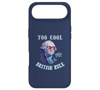 George Washington 4th July Too Cool for British Rule Coque pour iPhone Air